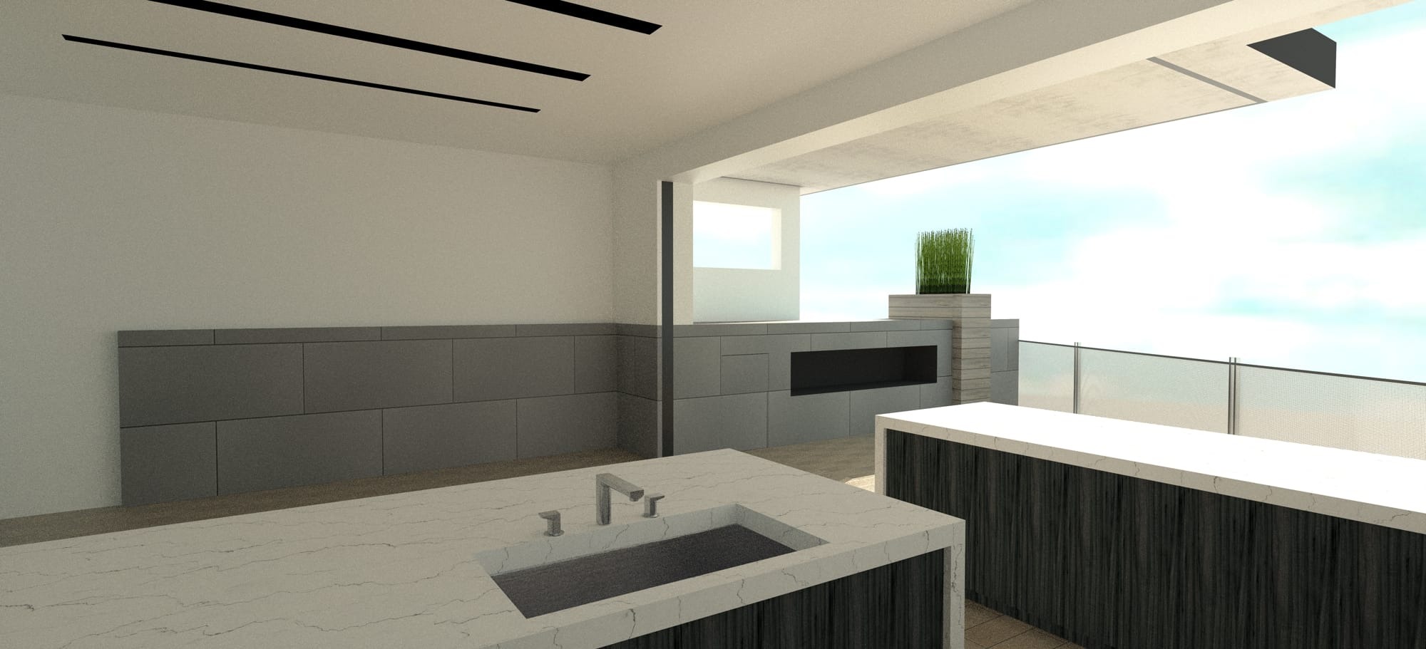 Architectural Hardscape and Drought Tolerant Plant Design