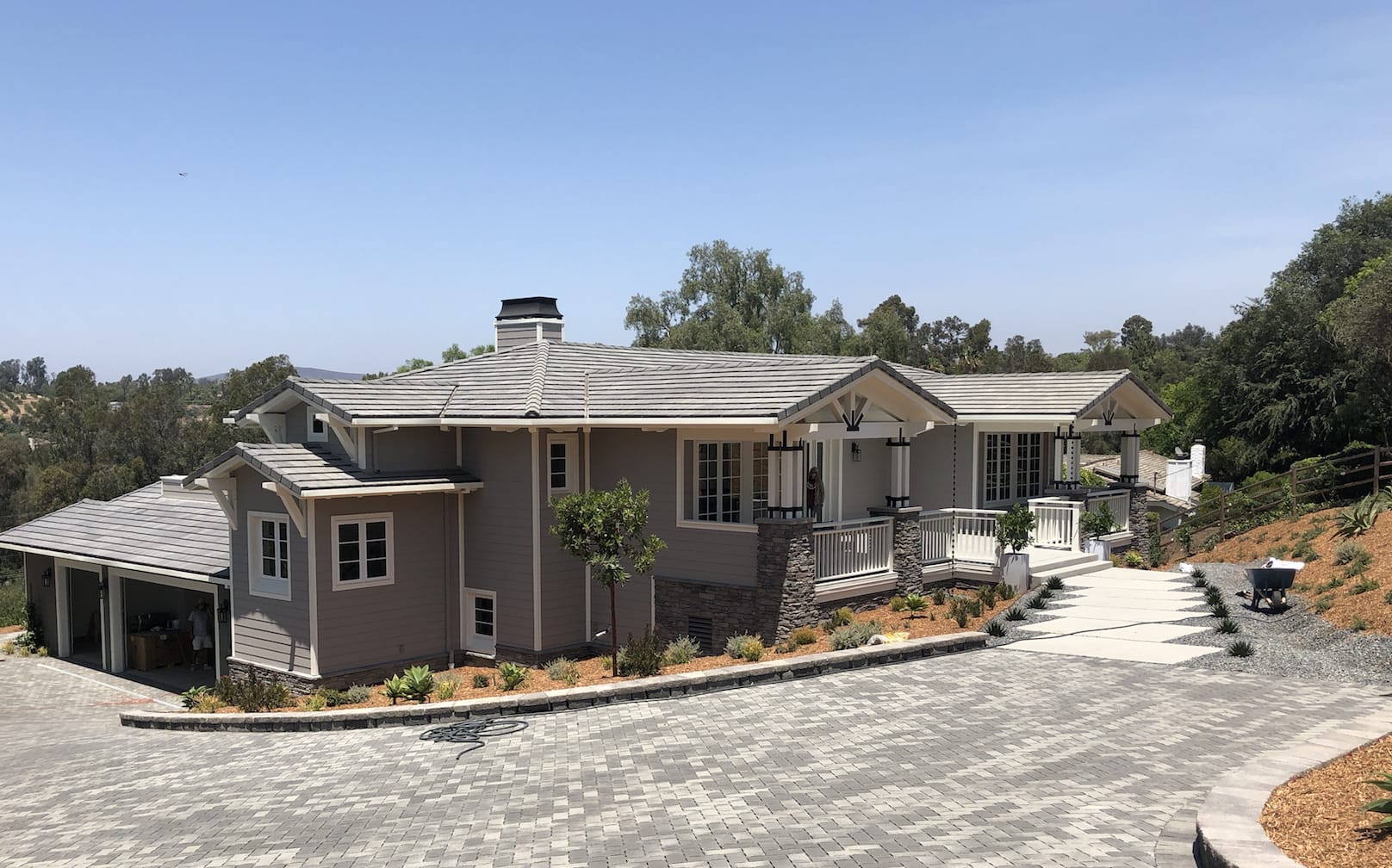 Rancho Santa Fe Craftsman Style Home Design and Construction